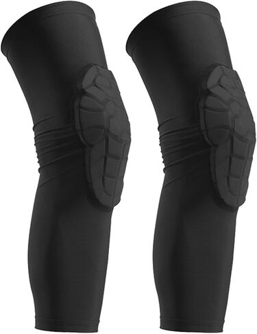 أكمام ساق chiciris chisti anti slip مع منصات الركبة الواقية ، والأنشطة ذات التأثير العالي ، والرياضة المختلفة ، وكرة السلة ، والكرة الطائرة ، والتزلج (YL in Kuwait