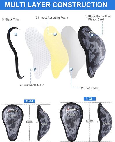 Roadbox Youth Boys Compression Shorts, Kids Spandex Underwear with Protective Cup, Athletic Base Layers for Baseball Football in Saudi Arabia