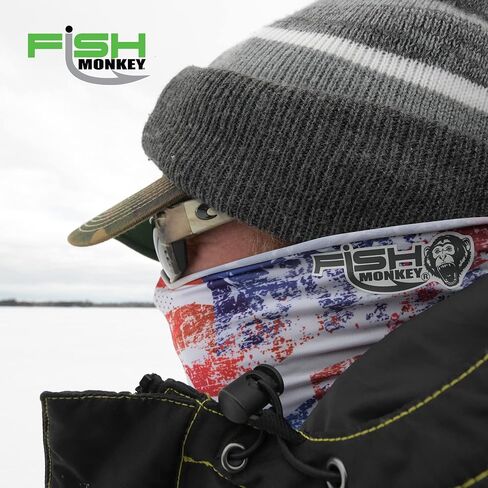 Fish Monkey FM40-LTBLUE Performance Face Guard Lt Blue in Saudi Arabia