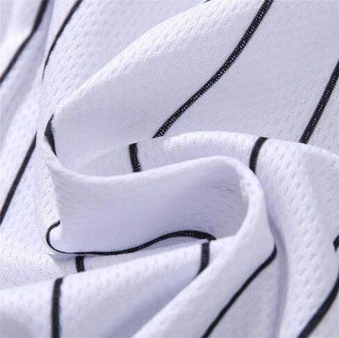Kids Baseball Jersey Birthday Boy Shirt and Striped Pants 2 Piece Birthday Outfit Summer Clothes 1-6 Years Old in Saudi Arabia