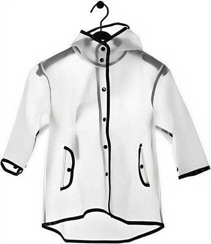 Kids Raincoat EVA Rain Poncho,Portable Hooded Poncho Jacket Rain Coat for Boys Girls Children in Saudi Arabia