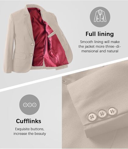 Tuxedo Blazers for Boy Dinner Party Boys Suits Blazer Slim Fit Boy Suit Coat in Kuwait
