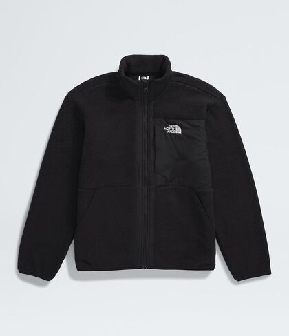 THE NORTH FACE Boys' Yumiori Full Jacket | Lightweight Fleece Coat, Embroidered Logo & Secure Zip Chest Pocket in Saudi Arabia