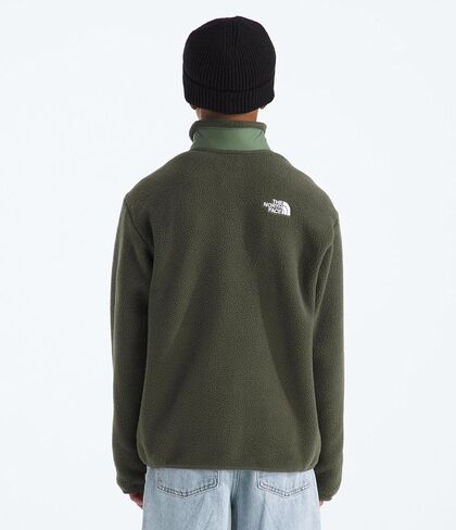 THE NORTH FACE Boys' Yumiori Full Jacket | Lightweight Fleece Coat, Embroidered Logo & Secure Zip Chest Pocket in Saudi Arabia