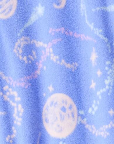 Carter's Big Girls Footed Microfleece PJ's Sleeper Pajamas (Blue Space, 12 Years) in Saudi Arabia