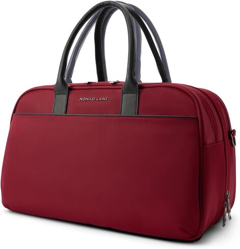 Nomad Lane Carry-on Luggage Duffel Bag ، حقيبة متينة وخفيفة الوزن. حقيبة بنتو ، حقيبة سفر شخصية للبند الشخصي للرجال والنساء ، الصنوبر الأخضر in Kuwait
