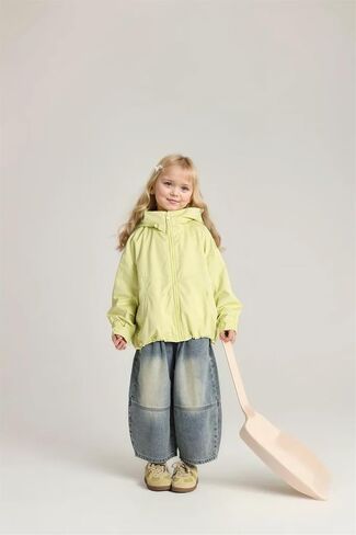 Girls Zip Up Hoodie Jacket Coats Kids Casual Outerwear in Saudi Arabia