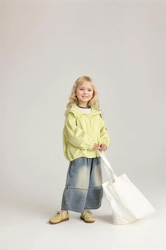 Girls Zip Up Hoodie Jacket Coats Kids Casual Outerwear in Saudi Arabia