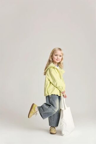 Girls Zip Up Hoodie Jacket Coats Kids Casual Outerwear in Saudi Arabia