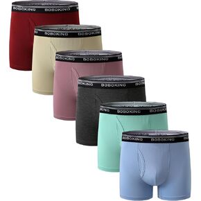 boyboking boys soft viscose من Bamboo Boxers for Kids Mostgly Boy's Intondure - 6 Shorts Box Boxer in Kuwait