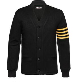 Stewart & Strauss Original American Style Cardigan Varsity Letter Swents منذ عام 1977 (33 ألوانًا للفريق) XXS إلى 6XL in Kuwait