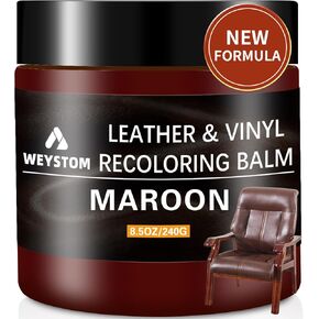 بلسم إعادة تلوين الجلد - مجموعة إصلاح الجلد البني المتوسط ​​للأثاث، وصبغ الجلد، وإعادة تلوين، وتجديد، وإصلاح واستعادة الجلود القديمة والباهتة والمتشققة والمتقشرة والمتقشرة in Kuwait