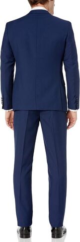 Adam Baker Men's 2-Piece Slim Fit Peak Lapel Formal Tuxedo Suit Set in Saudi Arabia