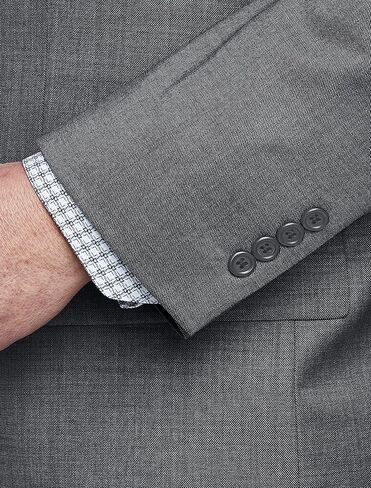 Oak Hill by DXL Big and Tall Premium Jacket-Relaxer Supkskin Suit ، Navy in Kuwait