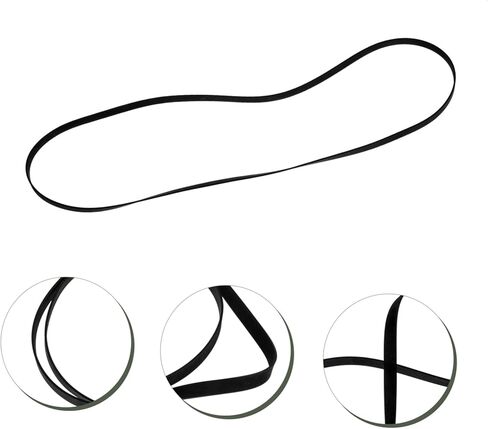 3 قطعة حزام فونو حزام القرص الدوار At-lp60x VCR حزام الفونوغراف آلة الشريط حزام مسجل استبدال حزام مشغل الفينيل حزام Plattenspieler إصلاح القرص الدوار كاسيت مكون المطاط in Kuwait