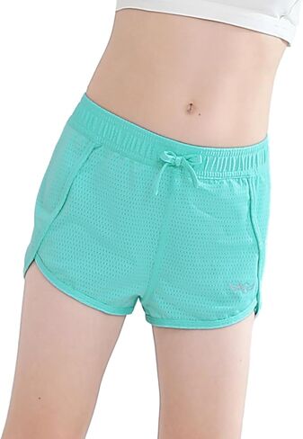 Angel season Girls Board Shorts UPF 50+ Quick Dry Swimsuit Shorts Kids Breathable Bathing Suit Shorts Size 7-14 in Saudi Arabia