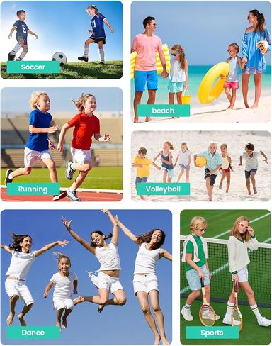 Angel season Girls Board Shorts UPF 50+ Quick Dry Swimsuit Shorts Kids Breathable Bathing Suit Shorts Size 7-14 in Saudi Arabia