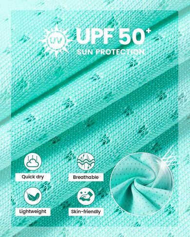 Angel season Girls Board Shorts UPF 50+ Quick Dry Swimsuit Shorts Kids Breathable Bathing Suit Shorts Size 7-14 in Saudi Arabia
