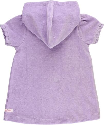 RuffleButts Girls Terry Knit Full-Zip Swim Cover-Up Dress in Saudi Arabia