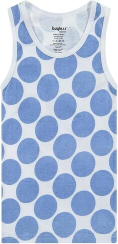 Buyless Fashion Boys Scoop Neck Tagless Undershirts Soft Cotton Tank Top (12 Pack) in Saudi Arabia