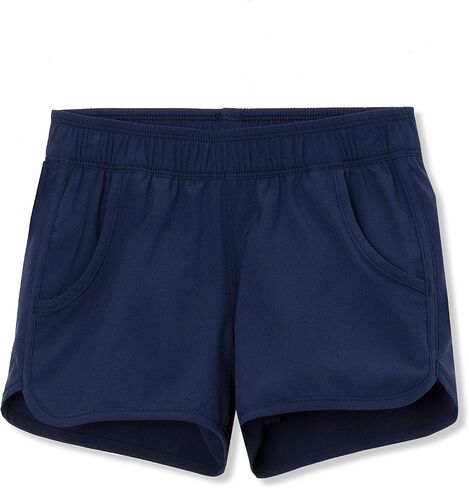 Lands' End Girls Slim Stretch Woven Comfort Waist Swim Shorts in Saudi Arabia