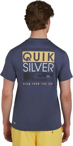 Quiksilver Men's Swime Fit Fit Upf 50 Shirt Sun Tee Rash Shirt in Saudi Arabia