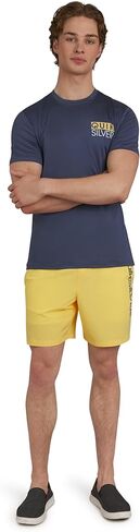 Quiksilver Men's Swime Fit Fit Upf 50 Shirt Sun Tee Rash Shirt in Saudi Arabia