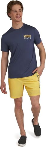 Quiksilver Men's Swime Fit Fit Upf 50 Shirt Sun Tee Rash Shirt in Saudi Arabia