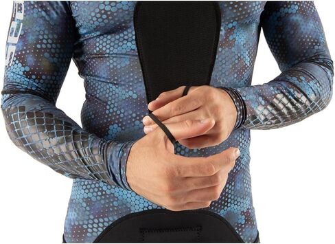 Seac Blue Moon Rashguard 2 قطعة للرجال - متوسطة in Saudi Arabia
