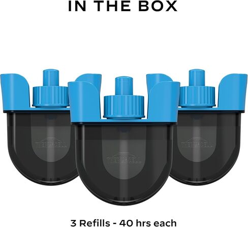 Thermacell إعادة شحن البعوض rebeller. توفر الصيغة المتقدمة طاردها منطقة حماية 20 قدمًا ؛ متوافق مع Thermacell E-Series & Radius فقط ؛ لا deet أو رش أو لهب in Kuwait