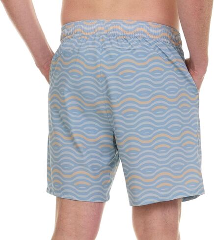 ريبوك رجالي سباحة سباحة مع بطانة شبكية ، 7 "inseam تجفيف نوبة السباحة للسباحة ، شورت على لوح للسباحة والشاطئ in Saudi Arabia