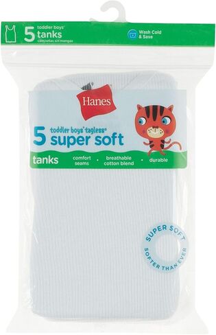 Hanes Toddler Boys Tank 5-Pack in Saudi Arabia