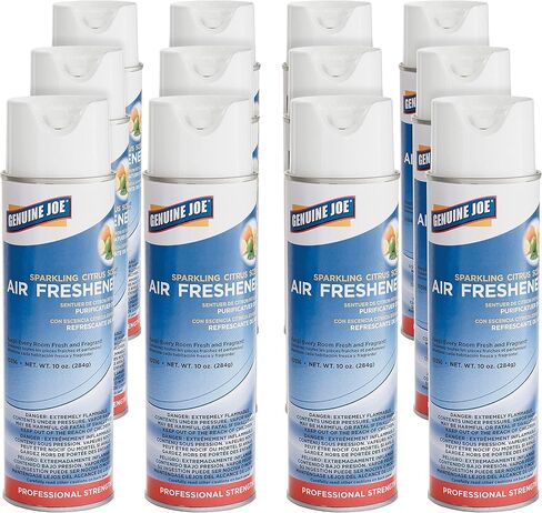 Genuine Joe 10356CT Air Freshener 10oz. 12/CT Citrus Scent in Saudi Arabia
