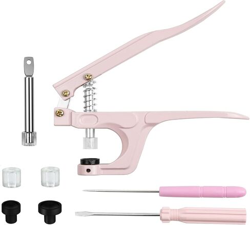 NXTOV Snap Pliers for Crafts Clothing, Hand-held Pliers Tool for KAM Snap Plastic, Snap Button Fastener Press Attacher Punch for T3 T5 T8 Snaps in Saudi Arabia