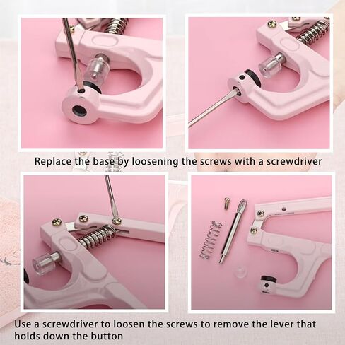 NXTOV Snap Pliers for Crafts Clothing, Hand-held Pliers Tool for KAM Snap Plastic, Snap Button Fastener Press Attacher Punch for T3 T5 T8 Snaps in Saudi Arabia