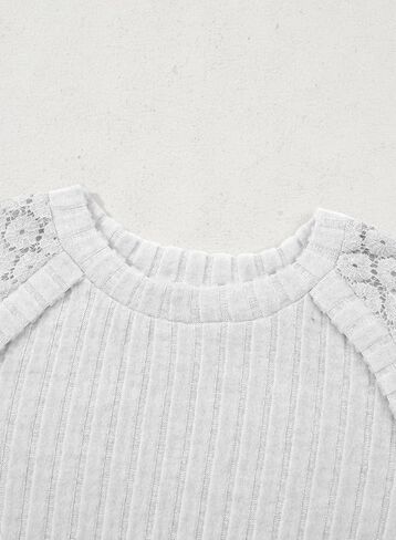 blibean Tween Girls Fall Shirts Long Sleeve Lace Tops Size 6-15 Years in Saudi Arabia