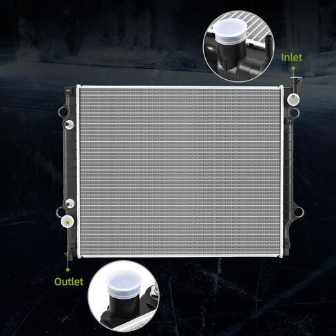 AUTOSAVER88 Radiator Compatible with 2005 2006 2007 2008 2009 2010-2015 Tacoma 2.7L 4.0L V6 2802 in Saudi Arabia