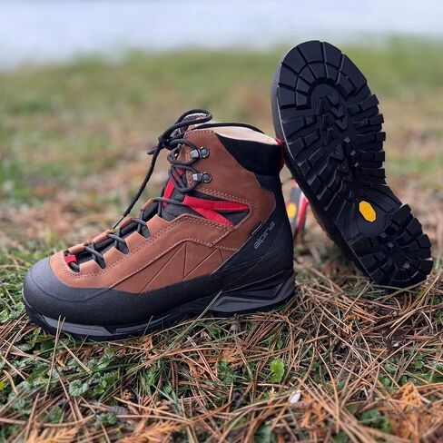 Alpina CARABINER Mountaineering Boots for Men & Women – Made in Europe – Waterproof Trekking Climbing Boots – Sympatex Breathable Membrane – All Weather Grip | Slip Resistant Sole in Saudi Arabia