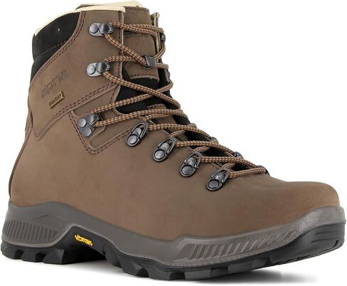 Alpina TIBET Men's Boots - Mountaineering | Heavy and Durable - 1470grams | Waterproof | Vibram Sole | Breathable Sympatex Membrane | Made in Europe in Saudi Arabia