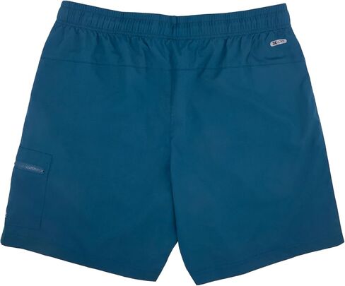 RBX Active Cargo-Style Workout Shorts for Men, Woven Gym Basketball Shorts with Drawstring Waistband, Zipper Pocket in Saudi Arabia