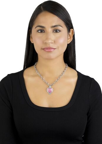 American West Jewelry Sterling Silver Genuine Gemstone Concha Heart Pendant Enhancer in Saudi Arabia