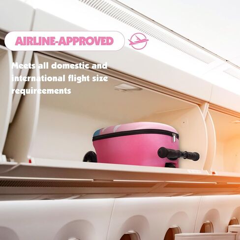 حقيبة Vlive Scooter ، Kid Carry on Luggage Scooter ، يركب الأطفال على الأمتعة للفتيات ، الأمتعة للأطفال (يونيكورن) in Saudi Arabia