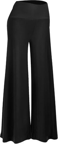 Arolina Women's Stretchy Wide Leg Palazzo Lounge Pants Casual Comfy High Waist Palazzo Pants in Saudi Arabia