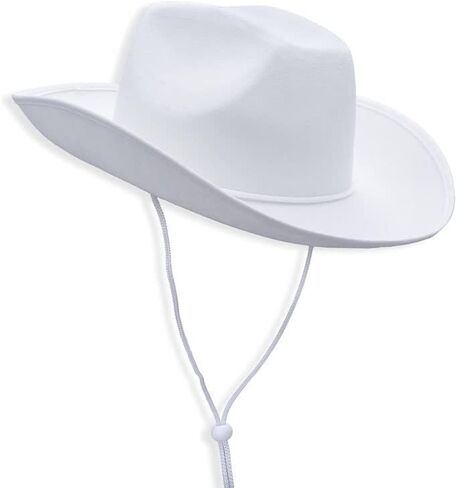 COLLECT PRESENT Plain Felt Cowboy & Cowgirl Hat for Men, Women, and Teens | Western Studded Cowboy Hat in Adult Sizes in Saudi Arabia
