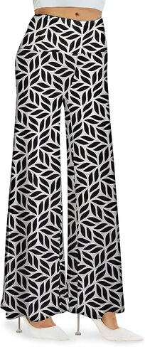 Arolina Women's Stretchy Wide Leg Palazzo Lounge Pants Casual Comfy High Waist Palazzo Pants in Saudi Arabia