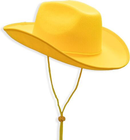 COLLECT PRESENT Plain Felt Cowboy & Cowgirl Hat for Men, Women, and Teens | Western Studded Cowboy Hat in Adult Sizes in Saudi Arabia