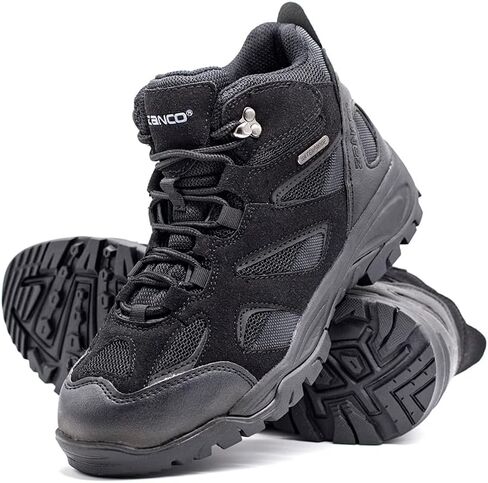 أحذية المشي لمسافات طويلة في منتصف أعلى من رجال Zanco للرجال من أجل الرحلات في الهواء الطلق على الظهر التخييم. in Kuwait