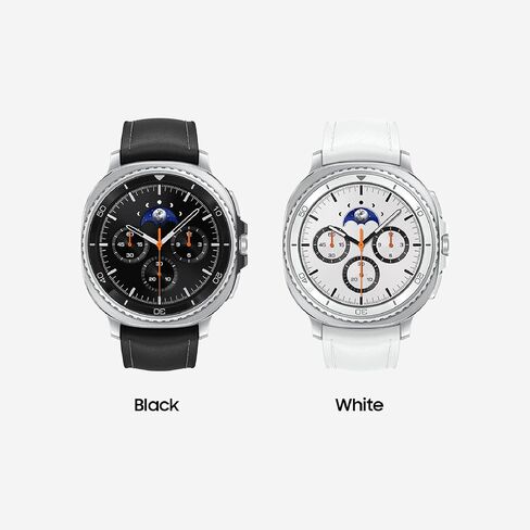 Samsung Galaxy Watch 8 Classic 46mm Bluetooth Smartwatch + Gift Card ، تصميم الوسائد ، الإطار الدوار ، زر سريع ، تدريب النوم ، مدرب الجري ، Black [الإصدار الأمريكي ، ضمان 2 سنة] in Saudi Arabia