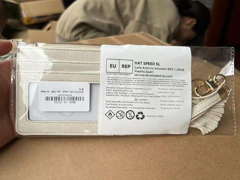 Small Wristlet Wallets for Women RFID Credit Card Holder Wallet Keychain Wristlet Wallet Credit Card Wallets for Women (Beige) in Saudi Arabia