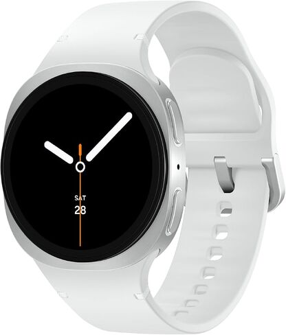 Samsung Galaxy Watch 8 (2025), Graphite, 40mm, Bluetooth Smartwatch | Cushion Design, Fitness Tracker, Sleep Coaching, Running Coach, Energy Score, Heart Rate Tracking [US Version, 2 Yr Warranty] in Kuwait